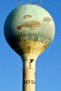 Apollo Beach insurance - Apollo Beach water tower landmark