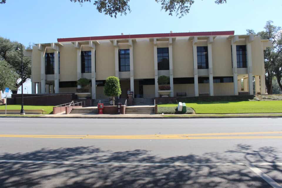 Jackson County Courthouse in downtown Marianna, Jackson County, Florida